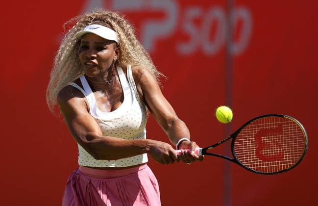 Serena Williams of USA in action during a practice session at Queen s Club HSBC Queen s Club Championships, Day Five, Tennis, Queen s Club, West Kensington, London, UK - 10 Jun 2026London Queen s Club United Kingdom  Copyright: xEllaxLing Shutterstockx 16920000z