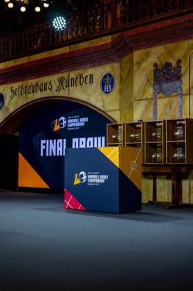 FINAL DRAW IHF MensÂ s Handball World Championship Germany 2027 10 06 2026 The final group draw for the Handball World Championship 2027 takes place today at the Hofbräuhaus in Munich Symbolic image Copyright: xBEAUTIFULxSPORTS Goldbergx