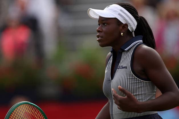 Victoria Mboko of Canada frustrated HSBC Queen s Club Championships, Day Five, Tennis, Queen s Club, West Kensington, London, UK - 10 Jun 2026London Queen s Club United Kingdom  Copyright: xEllaxLing Shutterstockx 16920000aw