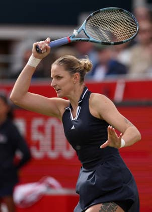 Karolina Pliskova of Czech Republic in action HSBC Queen s Club Championships, Day Five, Tennis, Queen s Club, West Kensington, London, UK - 10 Jun 2026London Queen s Club United Kingdom  Copyright: xEllaxLing Shutterstockx 16920000av