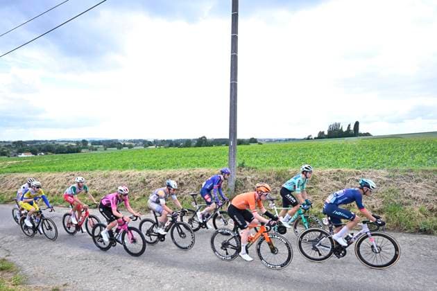 Circuit Franco Belge 2026 Cycling Race MONT-DE-L ENCLUS, BELGIUM - JUNE 10 : Roosen Timo (NED) of Team Picnic PostNL, Pietrobon Andrea (ITA) of Team Polti VisitMalta, Gomez Iker (ESP) of Equipo Kern Pharma, Van Der Tuuk Axel (NED) of Euskaltel - Euskadi, Huck Leandre (FRA) of Van Rysel Roubaix, Baguelin Jocelyn (FRA) of Aarco, Caillet Camille (BEL) of Color Code - Alu Center, Brunel Alexys (FRA) of TotalEnergies, Torney Artuur (BEL) of Team Flanders - Baloise during the 85th edition of Circuit Franco Belge an UCI ProSeries 1.Pro one day cycling road race for Men Elite of 195.6 km with start in Tournai and finish in Mont-de-L enclus on June 10, 2026 in Mont-de-L enclus, Belgium, 10 06 2026 ( Motordriver Stephan Boone - Mont-de-L enclus Belgium  Copyright: xTomasxSiskx
