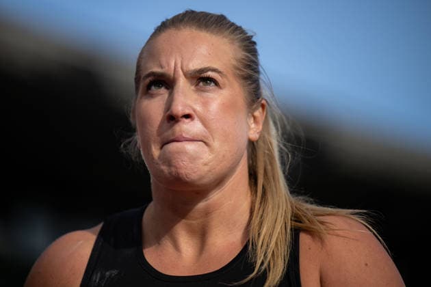 260610 Fanny Roos of Sweden during warm ups ahead of women™s shot put during the Diamond League athletics competition Bislett Games on June 10, 2026 in Oslo Photo Jon Olav Nesvold BILDBYRAN COP 217 MM0071 bbeng friidrett friidrott athletics diamond league bislett games 2026 bislett games norge norway  Copyright: JONxOLAVxNESVOLD BB260610JE001