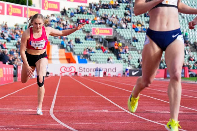 Athletics Bislett Games 2026 Oslo 20260610 Borghild Oline Holstad in the womens 400m national event during the Bislett Games at Bislett Stadium in Oslo Photo Beate Oma Dahle NTB Oslo Norway EDITORIAL USE ONLY RESTRICTED USE FOR BETTING COMPANIES  Copyright: xHeikoxJungex xNTBx