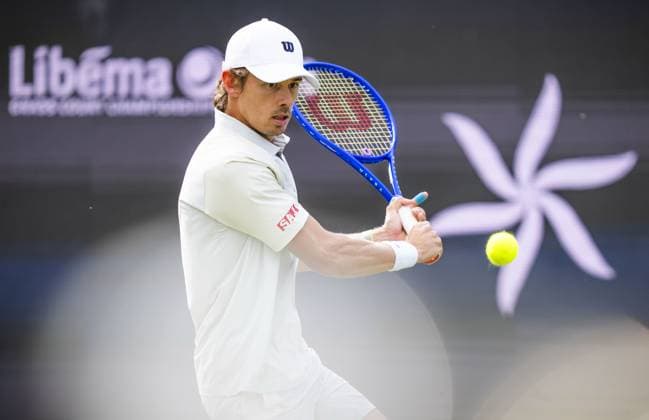 DEN BOSCH - Alex de Minaur during the ATP, Tennis Herren singles match against Martin Damm at the LibÃ ma Open 2026. The combined ATP WTA, Tennis Damen tournament is being held on the event grounds of the former Autotron car theme park. FREEK VAN DEN BERGH ANP xVIxANPxSportx xxANPxIVx 560659909 originalFilename: 560659909.jpg