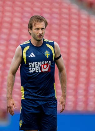 260610 Benjamin Nygren of the Swedish national football team at a training session during day 1 of the FIFA World Cup 2026 on June 10, 2026 in Dallas Photo Petter Arvidson BILDBYRAN kod PA PA1227 fotboll football soccer fotball vm fotbolls vm fotball vm fotbolls vm 2026 fifa world cup 2026 träning practice training sverige sweden sverige a day 1 bbeng  Copyright: PETTERxARVIDSON BB260610PA040