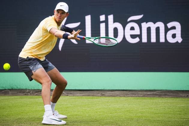 DEN BOSCH - Martin Damm during the ATP, Tennis Herren singles match against Alex de Minaur at the LibÃ ma Open 2026. The combined ATP WTA, Tennis Damen tournament is being held on the event grounds of the former Autotron car theme park. FREEK VAN DEN BERGH ANP xVIxANPxSportx xxANPxIVx 560660101 originalFilename: 560660101.jpg