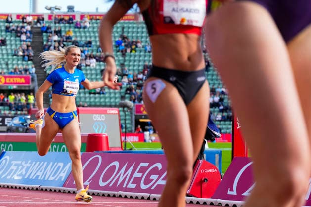 Athletics Bislett Games 2026 Oslo 20260610 Ellen Schoug from Sweden in the womens 400m national event during the Bislett Games at Bislett Stadium in Oslo Photo Heiko Junge NTB Oslo Norway EDITORIAL USE ONLY RESTRICTED USE FOR BETTING COMPANIES  Copyright: xHeikoxJungex xNTBx