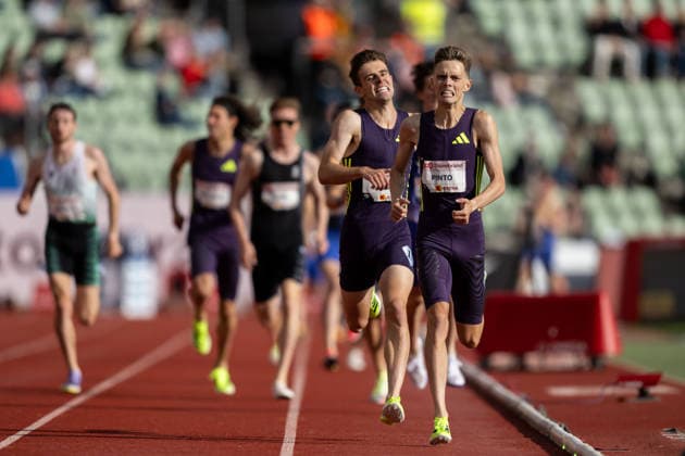 260610 JosÃ Carlos Pinto of Portugal competes in men™s 1500 meter national final during the Diamond League athletics competition Bislett Games on June 10, 2026 in Oslo Photo Marius Simensen BILDBYRAN COP 238 MM0071 bbeng friidrett friidrott athletics diamond league bislett games 2026 bislett games norge norway  Copyright: MARIUSxSIMENSEN BB260610BB386