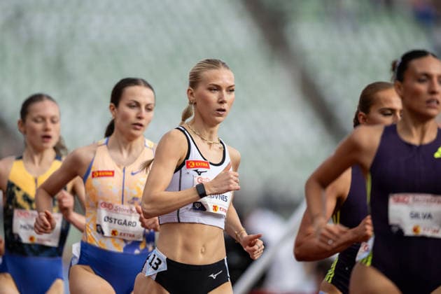 260610 Anne Lovnes of Norway competes in women™s 1500 meter national final during the Diamond League athletics competition Bislett Games on June 10, 2026 in Oslo Photo Marius Simensen BILDBYRAN COP 238 MM0071 bbeng friidrett friidrott athletics diamond league bislett games 2026 bislett games norge norway  Copyright: MARIUSxSIMENSEN BB260610BB397