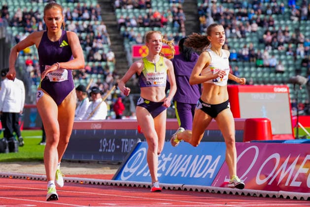 Athletics Bislett Games 2026 Oslo 20260610 Sigrid Wahlberg and Selma Lochen Engdahl from Norway in the womens 1500m national event during the Bislett Games at Bislett Stadium in Oslo Photo Heiko Junge NTB Oslo Norway EDITORIAL USE ONLY RESTRICTED USE FOR BETTING COMPANIES  Copyright: xHeikoxJungex xNTBx