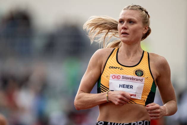 260610 Josefin Heier of Norway ahead of women™s 800 meter nationalduring the Diamond League athletics competition Bislett Games on June 10, 2026 in Oslo Photo Marius Simensen BILDBYRAN COP 238 MM0071 bbeng friidrett friidrott athletics diamond league bislett games 2026 bislett games norge norway  Copyright: MARIUSxSIMENSEN BB260610BB432