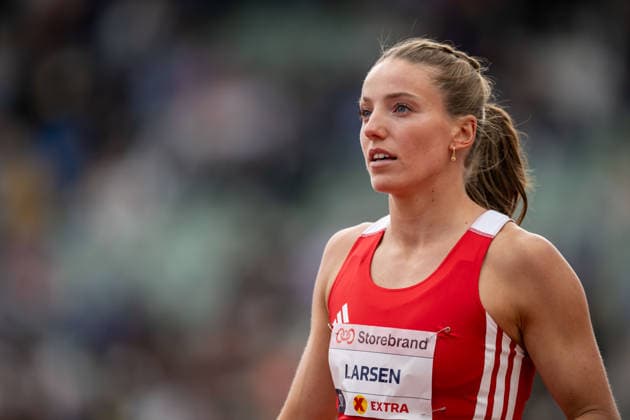 260610 Hanna Larsen of Norway ahead of women™s 800 meter nationalduring the Diamond League athletics competition Bislett Games on June 10, 2026 in Oslo Photo Marius Simensen BILDBYRAN COP 238 MM0071 bbeng friidrett friidrott athletics diamond league bislett games 2026 bislett games norge norway  Copyright: MARIUSxSIMENSEN BB260610BB433