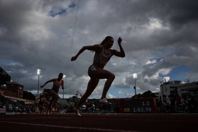 260610 Amanda Froynes of Norway ahead of women™s 800 meter nationalduring the Diamond League athletics competition Bislett Games on June 10, 2026 in Oslo Photo Marius Simensen BILDBYRAN COP 238 MM0071 bbeng friidrett friidrott athletics diamond league bislett games 2026 bislett games norge norway  Copyright: MARIUSxSIMENSEN BB260610BB438