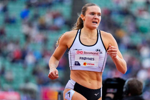 Athletics Bislett Games 2026 Oslo 20260610 Amanda Marie Froynes won the womens 800m national event at the Bislett Games at Bislett Stadium in Oslo Photo Heiko Junge NTB Oslo Norway EDITORIAL USE ONLY RESTRICTED USE FOR BETTING COMPANIES  Copyright: xHeikoxJungex xNTBx