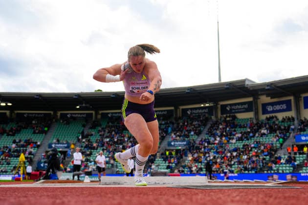Athletics Bislett Games 2026 Oslo 20260610 Danniel Thomas Dodd from Jamaica in the Diamond League women s cool exercise during the Bislett Games at Bislett Stadium in Oslo Photo Beate Oma Dahle NTB Oslo Norway EDITORIAL USE ONLY RESTRICTED USE FOR BETTING COMPANIES  Copyright: xBeatexOmaxDahlex xNTBx
