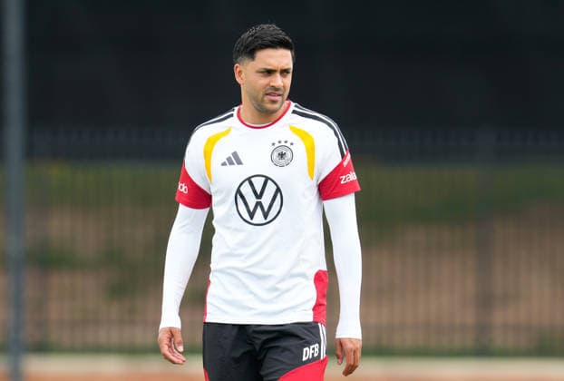 Nadiem Amiri Germany, 20 before the official team photo USA, German national soccer team, training, Winston Salem, 10 06 2026 USA, German national soccer team, training, Winston Salem, 10 06 2026 Winston Salem Copyright: xEibner-Pressefoto ScottxColemanx EP_SCN