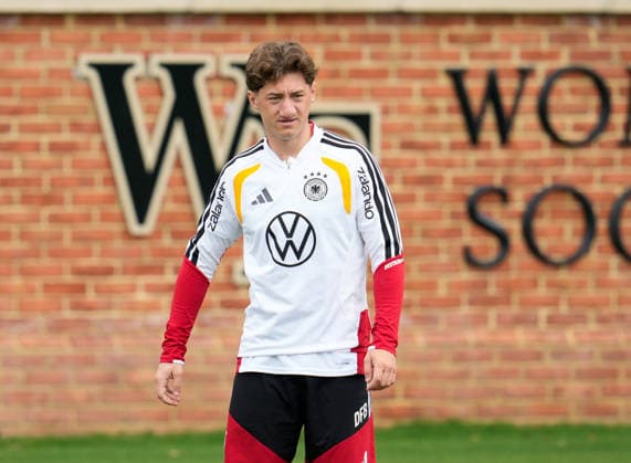 Angelo Stiller Germany, 16 participates in training USA, German national soccer team, training, Winston Salem, 10 06 2026 USA, German national soccer team, training, Winston Salem, 10 06 2026 Winston Salem Copyright: xEibner-Pressefoto ScottxColemanx EP_SCN