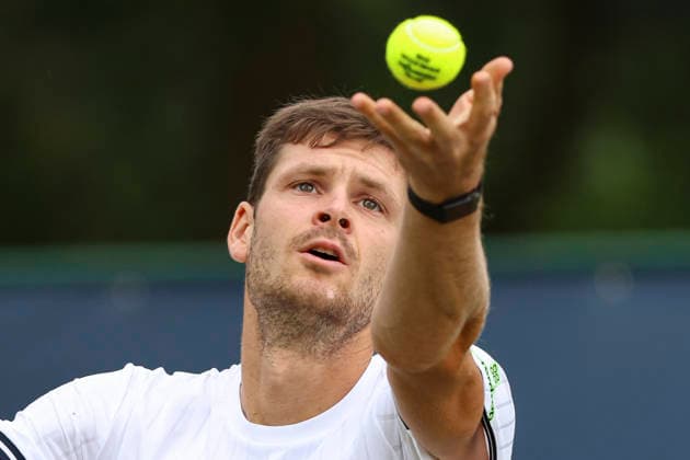 Libema Open Grass Court Championships S-HERTOGENBOSCH, NETHERLANDS: Hubert Hurkacz of Poland in action serving during the tennis game against Marton Fucsovics of Hungary at the Autotron venue during the the Rosmalen Grass Court Championships LibÃ ma Open Tournament, an ATP, Tennis Herren 250 event in Den Bosch, the Netherlands on June 10, 2026 Den Bosch Netherlands  Copyright: xNicolasxEconomoux originalFilename:oikonomou-notitle260610_npWmO.jpg