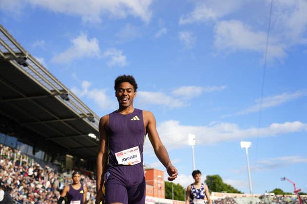 Athletics Bislett Games 2026 Oslo 20260610 Anthony Ommundsen Johnsen from Norway in the mens 110m hurdles national event during the Bislett Games at Bislett Stadium in Oslo Photo Beate Oma Dahle NTB Oslo Norway EDITORIAL USE ONLY RESTRICTED USE FOR BETTING COMPANIES  Copyright: xBeatexOmaxDahlex xNTBx