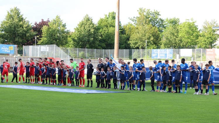 10 06 2026, xrekx, Soccer Relegation Regionalliga Suedwest , FK Pirmasens VfR Mannheim v l DFL DFB REGULATIONS PROHIBIT ANY USE OF PHOTOGRAPHS as IMAGE SEQUENCES and or QUASI VIDEO Pirmasens