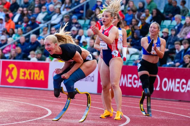 Athletics Bislett Games 2026 Oslo 20260610 Fleur Jong from the Netherlands after the women s 100m para event during the Bislett Games at Bislett Stadium in Oslo Photo Heiko Junge NTB Oslo Norway EDITORIAL USE ONLY RESTRICTED USE FOR BETTING COMPANIES  Copyright: xHeikoxJungex xNTBx