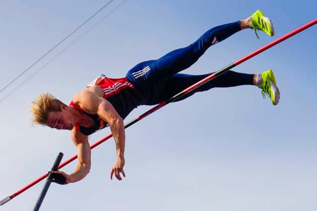 Athletics Bislett Games 2026 Oslo 20260610 Sondre Guttormsen from Norway in the Diamond League mens pole vault event during the Bislett Games at Bislett Stadium in Oslo Photo Beate Oma Dahle NTB Oslo Norway EDITORIAL USE ONLY RESTRICTED USE FOR BETTING COMPANIES  Copyright: xBeatexOmaxDahlex xNTBx