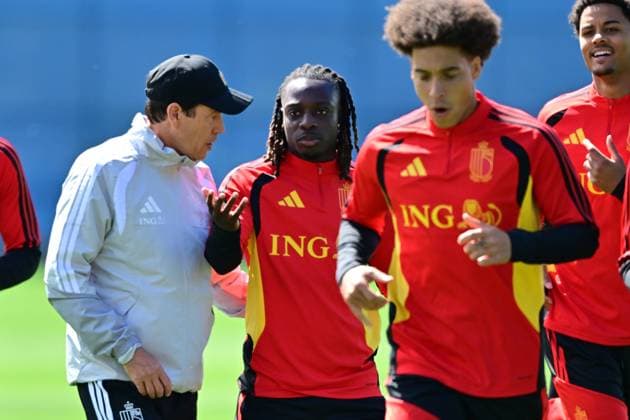 Football, FIFA World Cup 2026, Belgium national team, Training