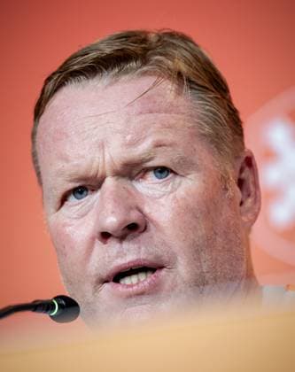 KANSAS CITY - National coach Ronald Koeman during a press conference, PK, Pressekonferenz of the Dutch national team, Nationalteam on June 10, 2026, at the Hilton Garden Inn, Kansas City. The Dutch national team is preparing for the 2026 FIFA World Cup, WM, Weltmeisterschaft, Fussball ROBIN VAN LONKHUIJSEN ANP xVIxANPxSportx xxANPxIVx 560665523 originalFilename: 560665523.jpg
