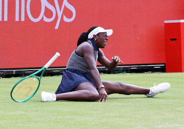 TENNIS - WTA, Tennis Damen Queen s Club LONDON,ENGLAND,10.JUN.26 - TENNIS - WTA Tour, HSBC Championships. Image shows Victoria Mboko (CAN).  GEPAxpictures xAlanxGrieves