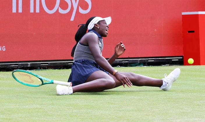 TENNIS - WTA, Tennis Damen Queen s Club LONDON,ENGLAND,10.JUN.26 - TENNIS - WTA Tour, HSBC Championships. Image shows Victoria Mboko (CAN).  GEPAxpictures xAlanxGrieves