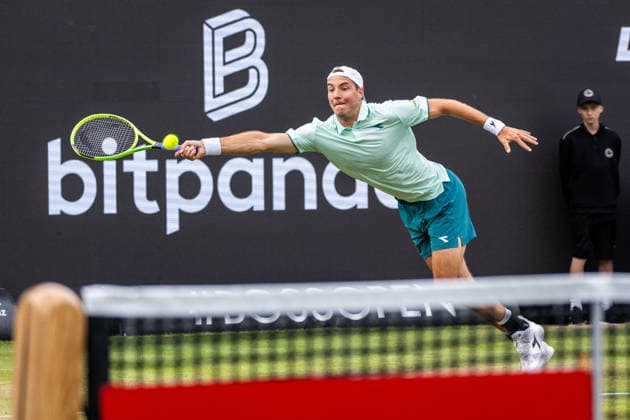 10 06 26 Boss Open Stuttgart Germany, Stuttgart, 10 06 2026, Tennis, Boss Open Stuttgart Jan Lennard Struff Germany