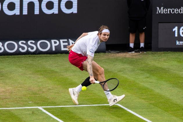 10 06 26 Boss Open Stuttgart Germany, Stuttgart, 10 06 2026, Tennis, Boss Open Stuttgart Alexander Bublik Kazakhstan