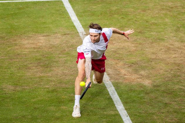 10 06 26 Boss Open Stuttgart Germany, Stuttgart, 10 06 2026, Tennis, Boss Open Stuttgart Alexander Bublik Kazakhstan