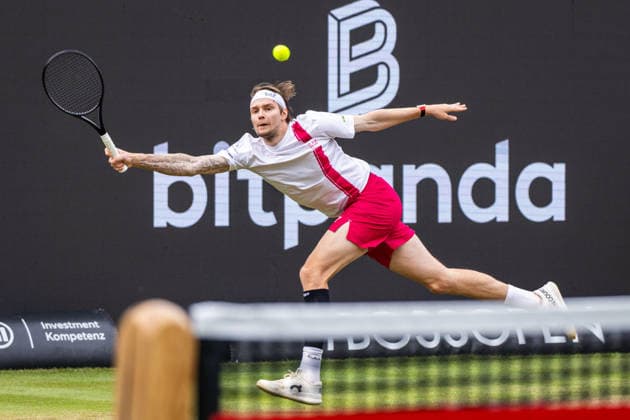 10 06 26 Boss Open Stuttgart Germany, Stuttgart, 10 06 2026, Tennis, Boss Open Stuttgart Alexander Bublik Kazakhstan