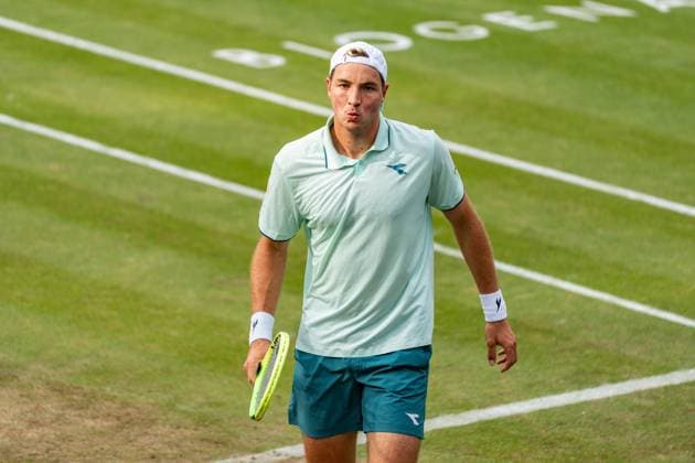 Tennis, Boss Open 2026, Stuttgart, TC Weissenhof, Center Court, Jan Lennard Struff GER BOSS OPEN STUTTGART 2026 in Stuttgart Copyright: xspeedshotx xRalfxJustx