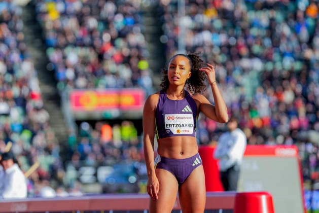 Athletics Bislett Games 2026 Oslo 20260610 Astri Ertzgaard from Norway in the Diamond League womens 400m event for the Bislett Games at Bislett Stadium in Oslo Photo Heiko Junge NTB Oslo Norway EDITORIAL USE ONLY RESTRICTED USE FOR BETTING COMPANIES  Copyright: xHeikoxJungex xNTBx