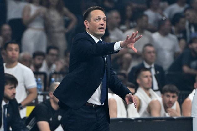 PARTIZAN vs DUBAI BASKETBALL ALEKSANDER SEKULIC coach basketball Partizan vs Dubai basketball playoffs finals of Adriatic ABA league at Beogradska arena, Belrade 10.06.2026 Foto: BASKETBALL, PLAYOFFS FINALS, ADRIATIC ABA LEAGUE, PARTIZAN, DUBAI BASKETBALL Belgrade Belgrade arena Serbia Copyright: xMarkoxMetlas xMNxPressx