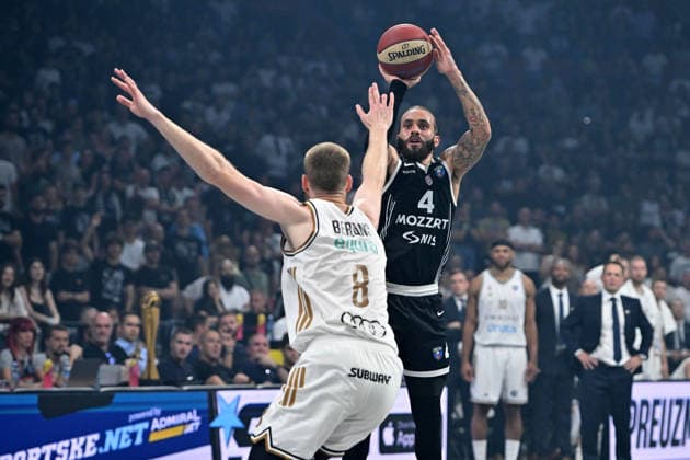 PARTIZAN vs DUBAI BASKETBALL DUANE WASHINGTON Dvejn Vasington basketball Partizan vs Dubai basketball playoffs finals of Adriatic ABA league at Beogradska arena, Belrade 10.06.2026 Foto: BASKETBALL, PLAYOFFS FINALS, ADRIATIC ABA LEAGUE, PARTIZAN, DUBAI BASKETBALL Belgrade Belgrade arena Serbia Copyright: xMarkoxMetlas xMNxPressx