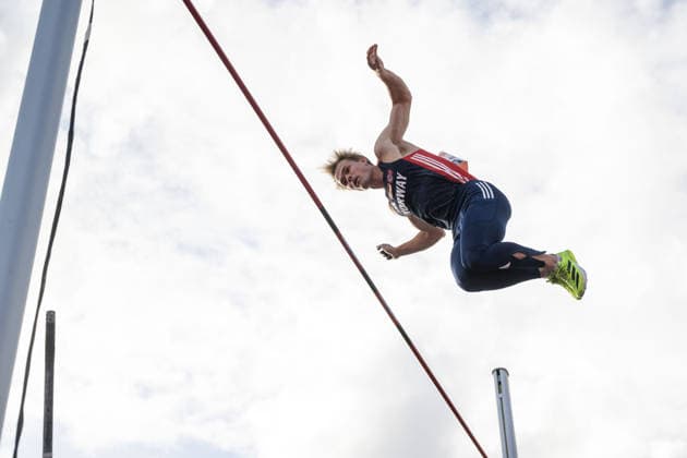 260610 Sondre Guttormsen of Norway competes in men s pole vault during the Diamond League athletics competition Bislett Games on June 10, 2026 in Oslo Photo Jon Olav Nesvold BILDBYRAN COP 217 MM0071 bbeng friidrett friidrott athletics diamond league bislett games 2026 bislett games norge norway  Copyright: JONxOLAVxNESVOLD BB260610JE028