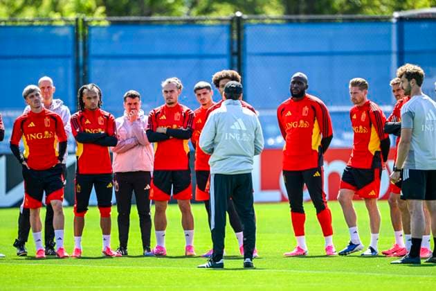 Belgian national football team - FIFA World Cup, WM, Weltmeisterschaft, Fussball 2026 - media activities 10 06 2026 RENTON, UNITED STATES OF AMERICA - JUNE 10 : pictured during a training session of the Belgian national football team during the FIFA World Cup 2026 on June 10, 2026 in Renton, United States of America, 10 06 2026 Renton United States of America  Copyright: xNicoxVereeckenx