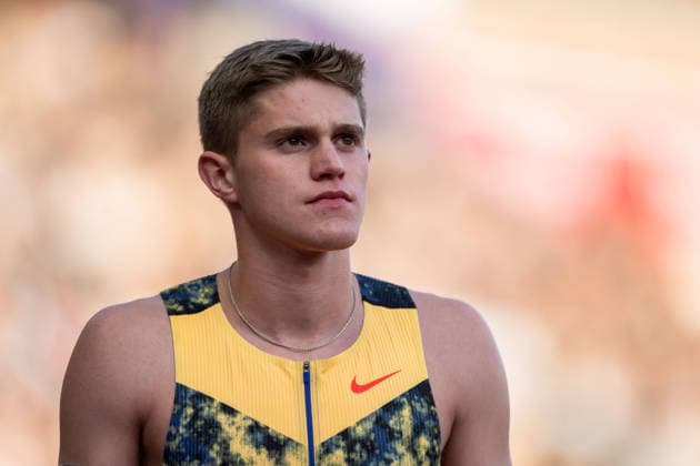 260610 Cooper Lutkenhaus of USA ahead of men™s 800 meter during the Diamond League athletics competition Bislett Games on June 10, 2026 in Oslo Photo Marius Simensen BILDBYRAN COP 238 MM0071 bbeng friidrett friidrott athletics diamond league bislett games 2026 bislett games norge norway  Copyright: MARIUSxSIMENSEN BB260610BB575