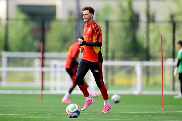 Belgian national football team - FIFA World Cup, WM, Weltmeisterschaft, Fussball 2026 - media activities 10 06 2026 RENTON, UNITED STATES OF AMERICA - JUNE 10 : De Cuyper Maxim defender of Belgium pictured during a training session of the Belgian national football team during the FIFA World Cup 2026 on June 10, 2026 in Renton, United States of America, 10 06 2026 Renton United States of America  Copyright: xJanxDexMeuleneirx