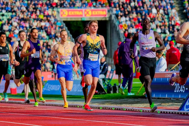 Athletics Bislett Games 2026 Oslo 20260610 Cooper Lutkenhaus from the USA in the mens 800m Diamond League event during the Bislett Games at Bislett Stadium in Oslo Photo Heiko Junge NTB Oslo Norway EDITORIAL USE ONLY RESTRICTED USE FOR BETTING COMPANIES  Copyright: xHeikoxJungex xNTBx