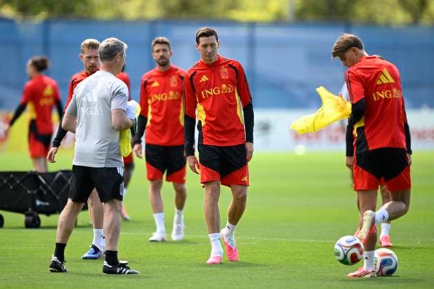 Belgian national football team - FIFA World Cup, WM, Weltmeisterschaft, Fussball 2026 - media activities 10 06 2026 RENTON, UNITED STATES OF AMERICA - JUNE 10 : Vanaken Hans midfielder of Belgium pictured during a training session of the Belgian national football team during the FIFA World Cup 2026 on June 10, 2026 in Renton, United States of America, 10 06 2026 Renton United States of America  Copyright: xNicoxVereeckenx