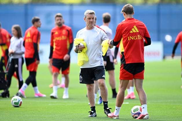 Belgian national football team - FIFA World Cup, WM, Weltmeisterschaft, Fussball 2026 - media activities 10 06 2026 RENTON, UNITED STATES OF AMERICA - JUNE 10 : Jobard Stephane assistant coach of Belgium pictured during a training session of the Belgian national football team during the FIFA World Cup 2026 on June 10, 2026 in Renton, United States of America, 10 06 2026 Renton United States of America  Copyright: xNicoxVereeckenx