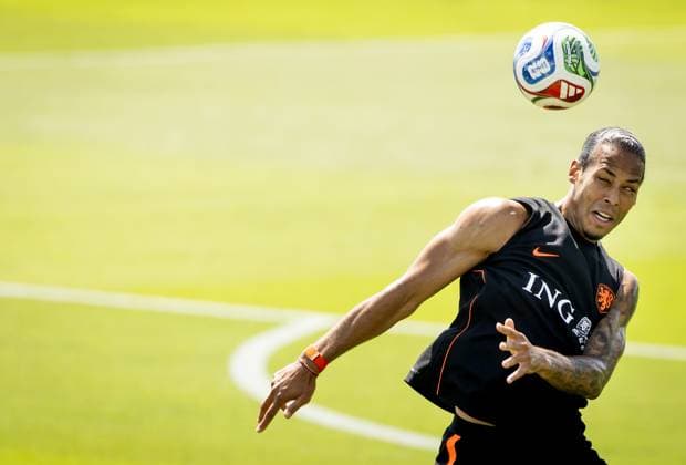 KANSAS CITY - Virgil van Dijk of the Netherlands during a training session of the Dutch national team, Nationalteam at Riverside Stadium on June 10, 2026, in Kansas City. The Dutch national team is preparing for the 2026 FIFA World Cup, WM, Weltmeisterschaft, Fussball KOEN VAN WEEL ANP xVIxANPxSportx xxANPxIVx 560668119 originalFilename: 560668119.jpg