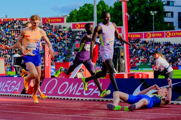 Athletics Bislett Games 2026 Oslo 20260610 Tobias Gronstad from Norway in the mens 800m Diamond League event during the Bislett Games at Bislett Stadium in Oslo Photo Heiko Junge NTB Oslo Norway EDITORIAL USE ONLY RESTRICTED USE FOR BETTING COMPANIES  Copyright: xHeikoxJungex xNTBx