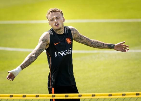 KANSAS CITY - Noa Lang of the Netherlands during a training session of the Dutch national team, Nationalteam at Riverside Stadium, on June 10, 2026, in Kansas City. The Dutch national team is preparing for the 2026 FIFA World Cup, WM, Weltmeisterschaft, Fussball KOEN VAN WEEL ANP xVIxANPxSportx xxANPxIVx 560668413 originalFilename: 560668413.jpg