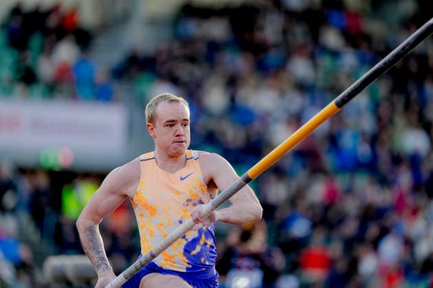 Athletics Bislett Games 2026 Oslo 20260610 Zachery Bradford from USA in the Diamond League mens pole vault at the Bislett Games at Bislett Stadium in Oslo Photo Beate Oma Dahle NTB Oslo Norway EDITORIAL USE ONLY RESTRICTED USE FOR BETTING COMPANIES  Copyright: xBeatexOmaxDahlex xNTBx
