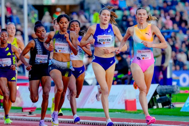 Athletics Bislett Games 2026 Oslo 20260610 Linden Hall from Australia in the Diamond League womens 3000m event during the Bislett Games at Bislett Stadium in Oslo Photo Heiko Junge NTB Oslo Norway EDITORIAL USE ONLY RESTRICTED USE FOR BETTING COMPANIES  Copyright: xHeikoxJungex xNTBx